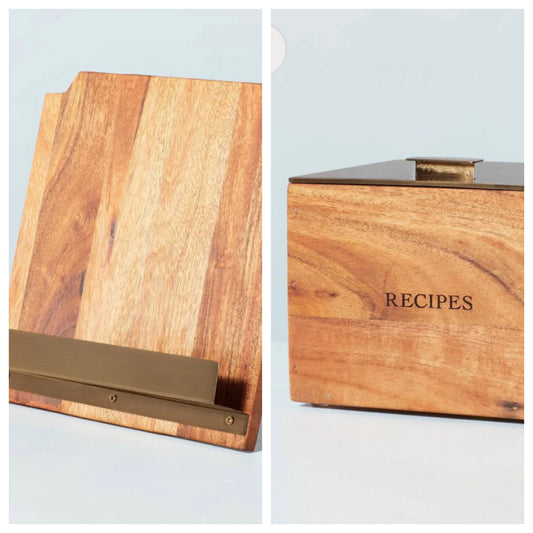 Cookbook Holder & Recipe Box