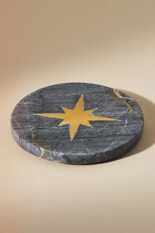 Catherine Martin Starry Night Marble Coaster